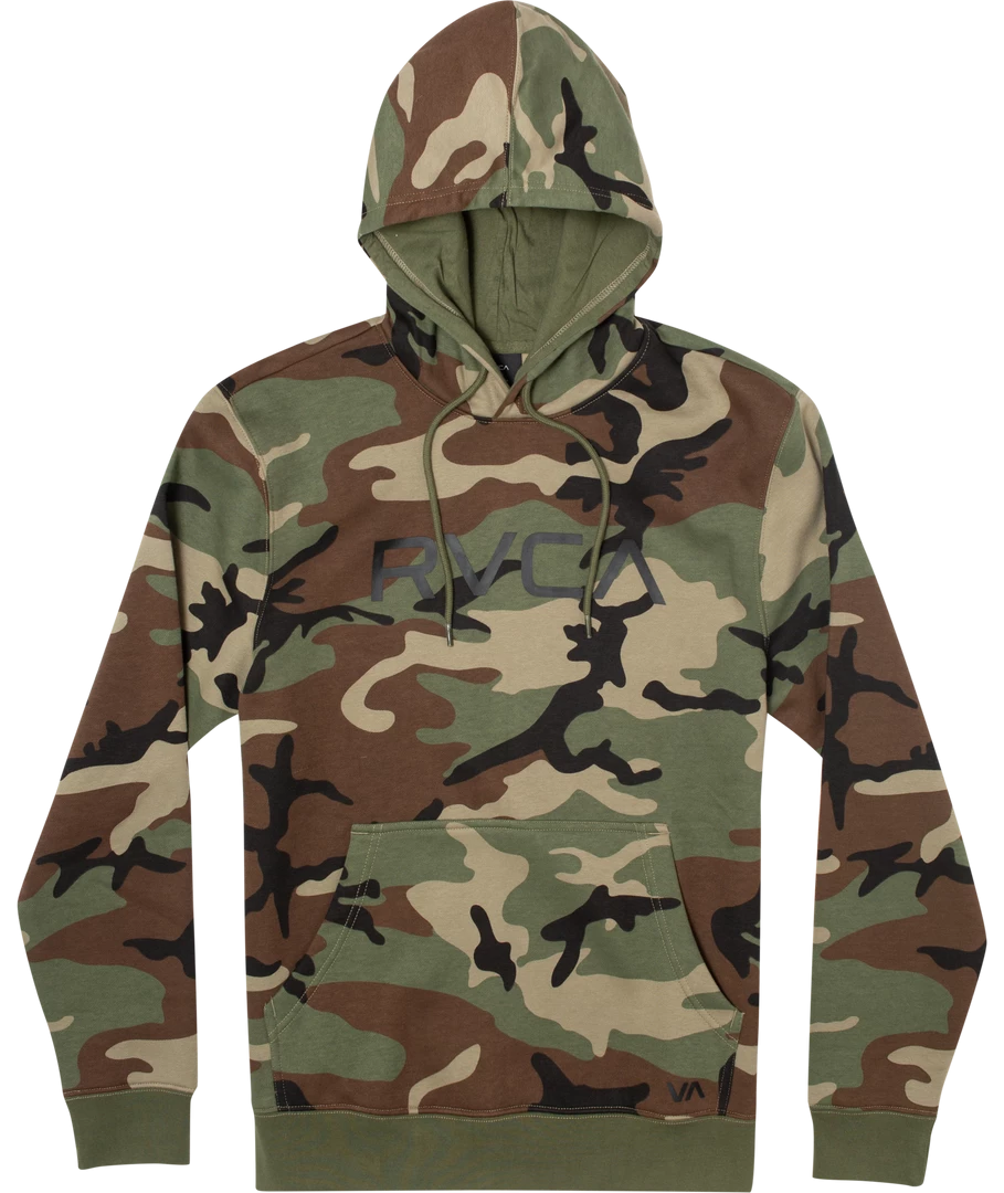 RVCA Big RVCA Pullover Hoodie Men's Apparel 7 RVCA Big RVCA Pullover Hoodie Men's Apparel