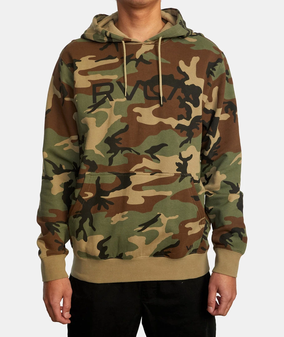 RVCA Big RVCA Pullover Hoodie Men's Apparel 8 RVCA Big RVCA Pullover Hoodie Men's Apparel