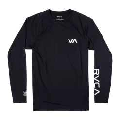 Men's Apparel RVCA Solid Long Sleeve Rashguard
