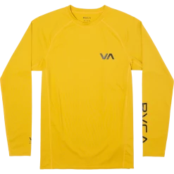 Men's Apparel RVCA Solid Long Sleeve Rashguard