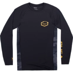 RVCA Island Hex Long Sleeve Rashguard Men's Apparel 23 RVCA Island Hex Long Sleeve Rashguard Men's Apparel