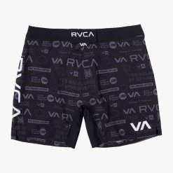 RVCA Fight Scrapper Elastic Walkshorts 15
