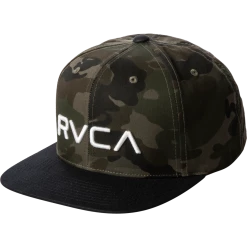RVCA Boys Twill Snapback II