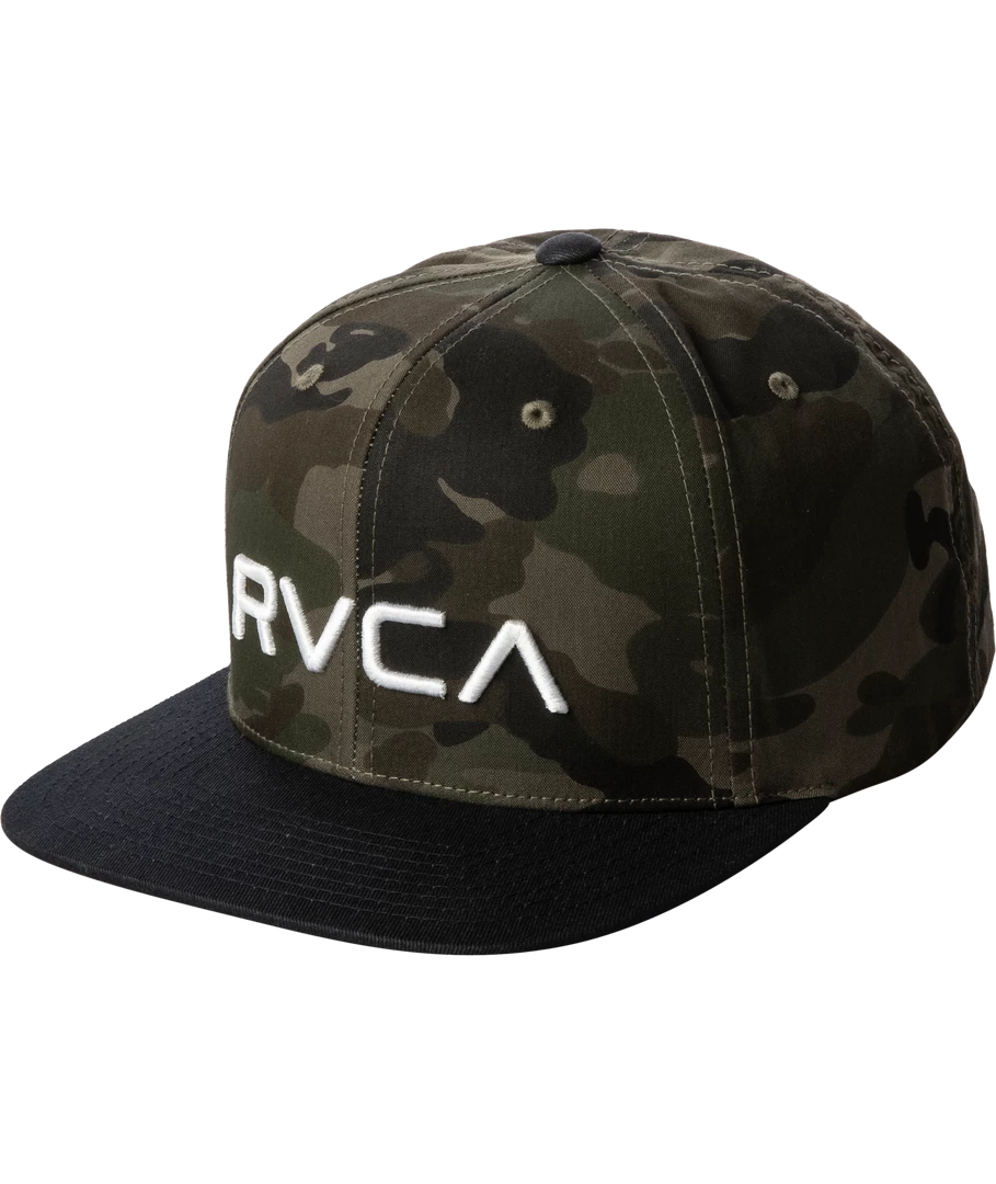 RVCA Boys Twill Snapback II 4 RVCA Boys Twill Snapback II