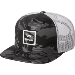 RVCA Boy's VA All The Way Trucker Hat Hats 9 RVCA Boy's VA All The Way Trucker Hat Hats