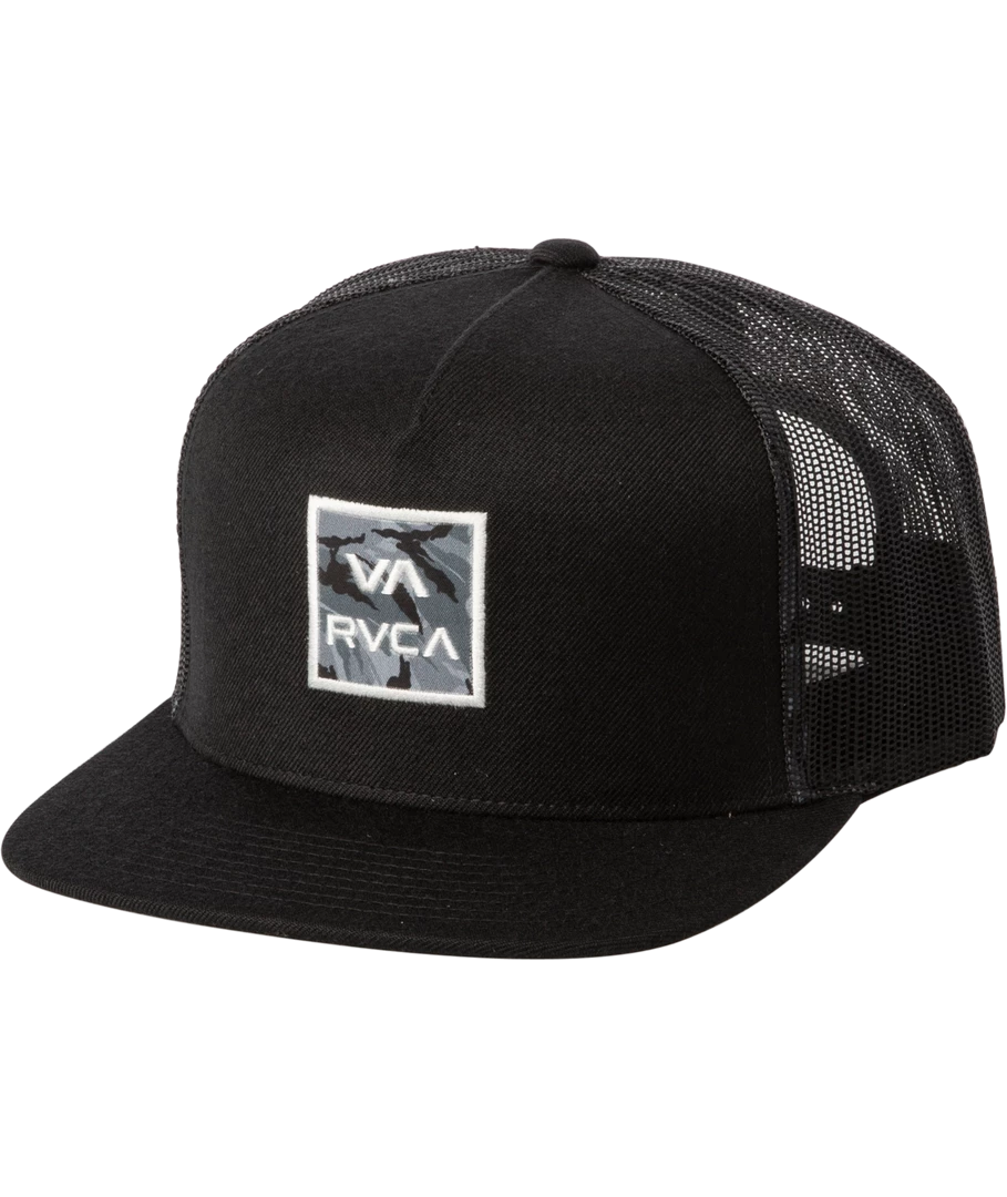 RVCA Boy's VA All The Way Trucker Hat Hats 3 RVCA Boy's VA All The Way Trucker Hat Hats