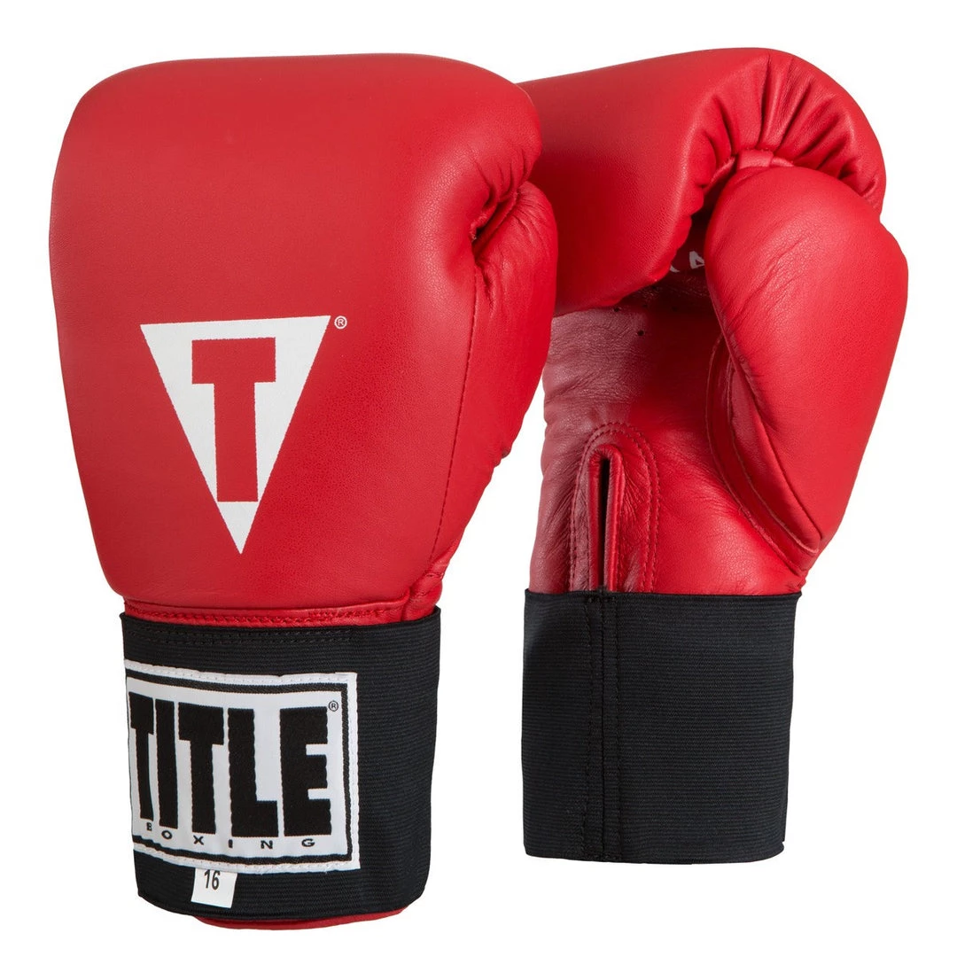Title Amateur Hook & Loop Competition Gloves 3 Title Amateur Hook & Loop Competition Gloves