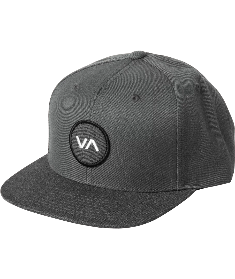 RVCA VA Patch Snapback Hat 19 RVCA VA Patch Snapback Hat