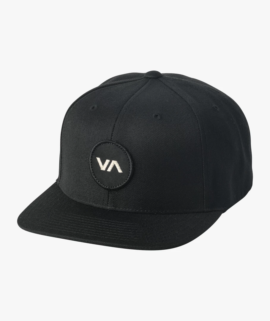 RVCA VA Patch Snapback Hat 20 RVCA VA Patch Snapback Hat
