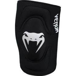 Venum Kontact Lycra/Gel Knee Pads - Black Protective Gear